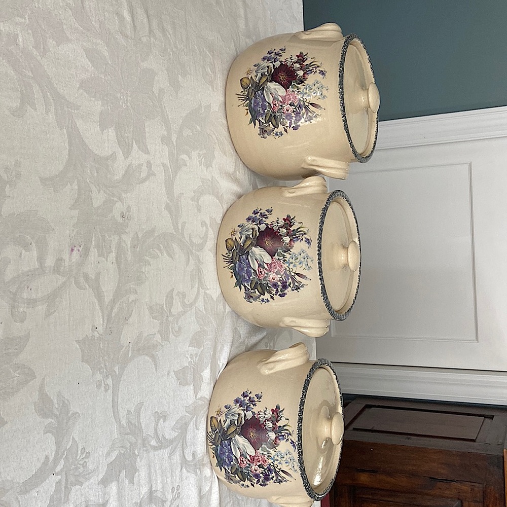 3 piece handmade Casey Pottery